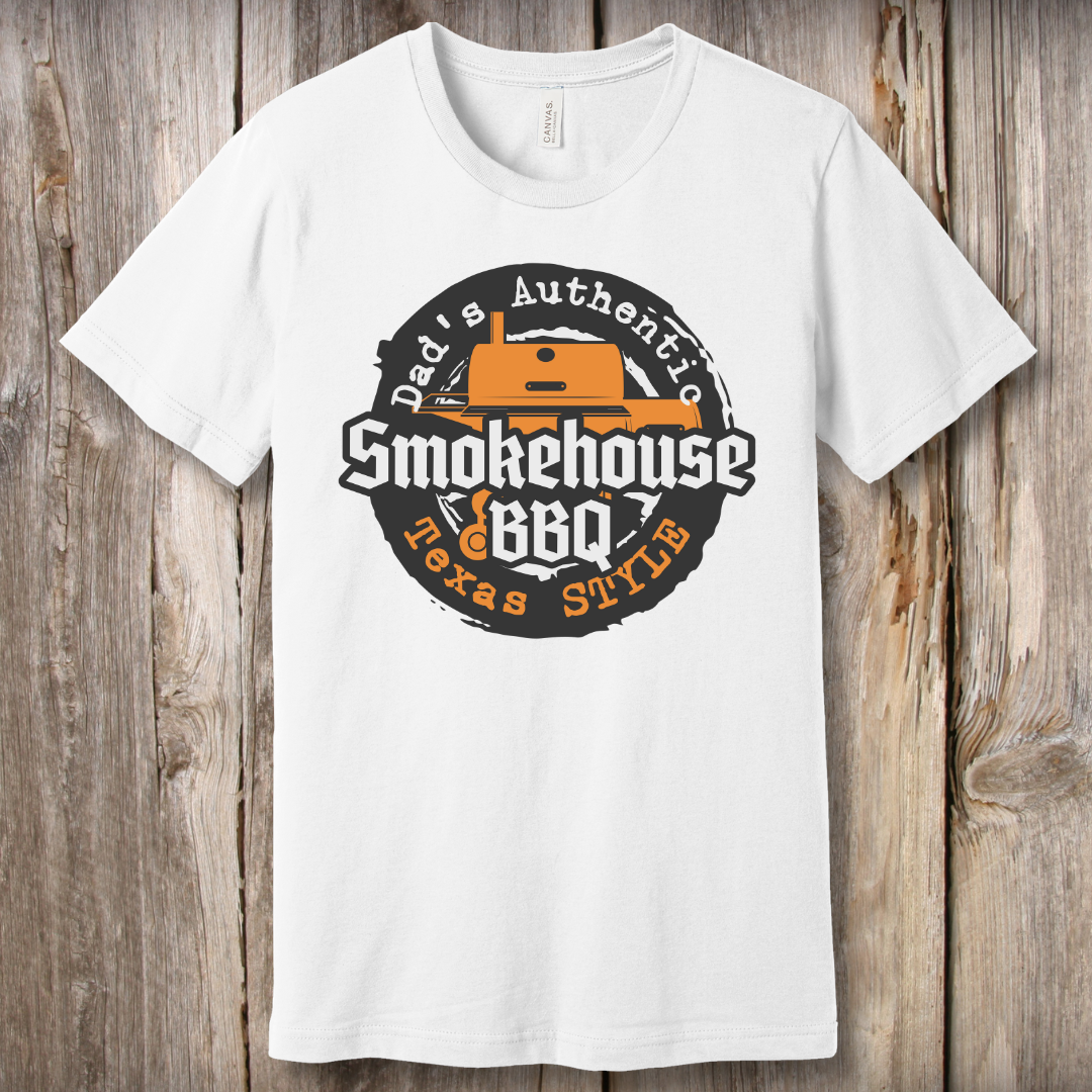 Dad's Authentic Smokehouse BBQ T-Shirt
